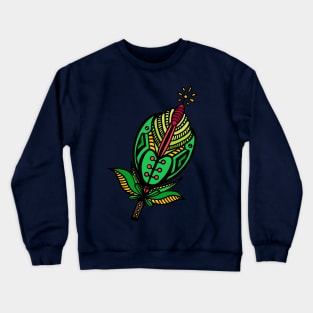 Retro Flower Crewneck Sweatshirt